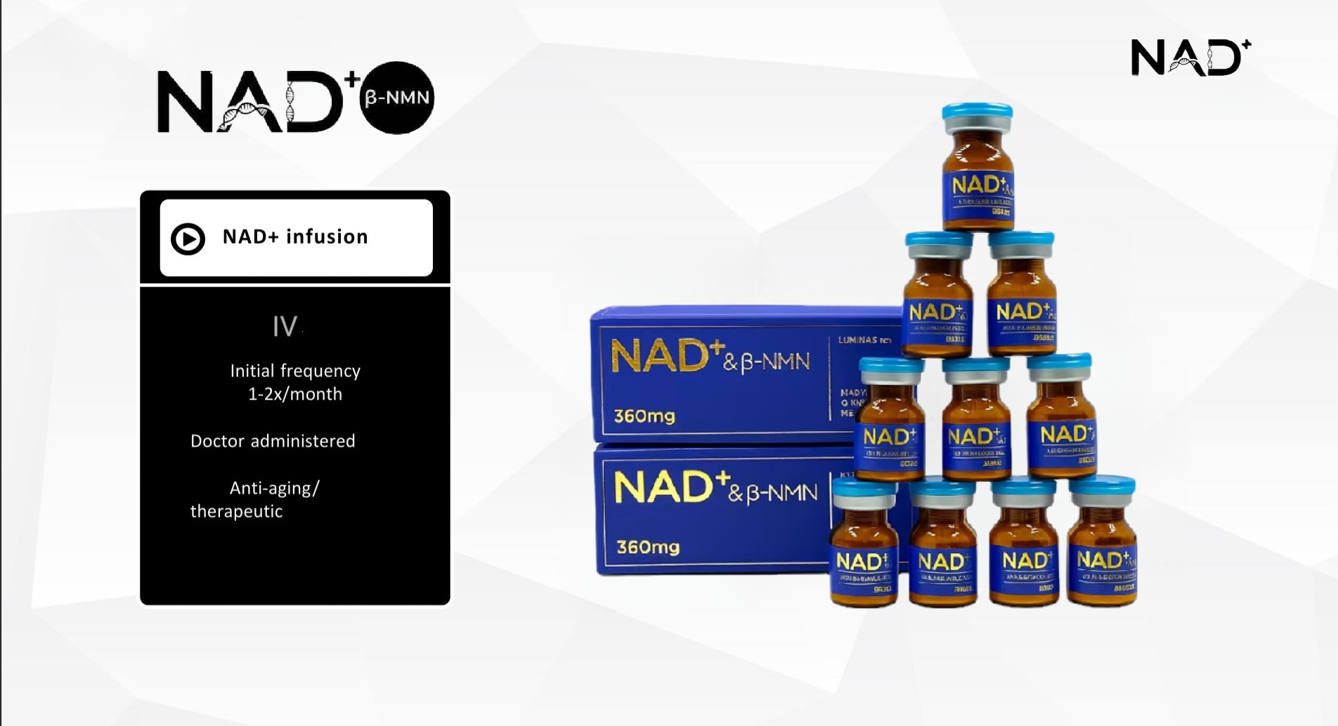 NAD⁺ 產品規格